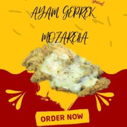 Ayam Geprek Keju Mozarella
