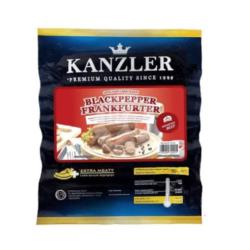 Kanzler Blackpepper Frankfurter 300 Gr