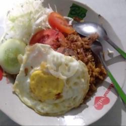 Nasi Goreng Babat  Telur Krupuk