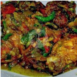 Oseng Oseng Daging Ayam Bejo ( Cabe Ijo )