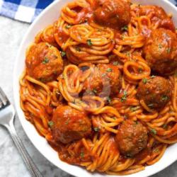 Spaghetti Meatballs Extra Hot