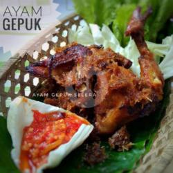 Ayam Gepuk Nasi Sambal Lalab