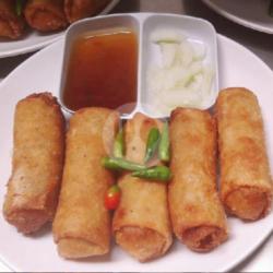 Lumpia Semarang Ukuran Kecil Goreng (isi Rebung, Telur)