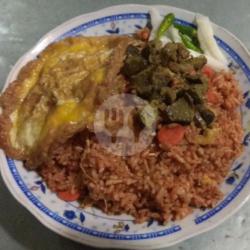 Nasi Goreng Istimewah   Ati   Telor (dadar / Ceplok)