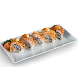 Salmon Aburi Roll