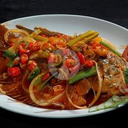 Ikan Gurame Pedas Asam Manis