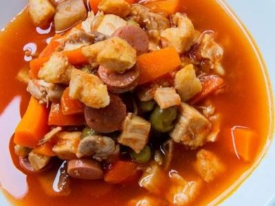 Soup Merah SinThink By Chen's Kitchen, Pujasera Pak De