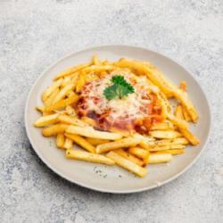 French Fries Bolognese