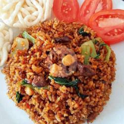 Nasi Goreng Ati Ampela Campur Telur