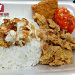 Lalapan Usus Crispy Mini