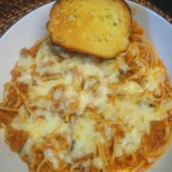 Cheese Spaghetti (chicken/beef)