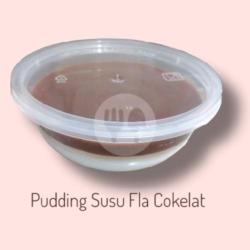 Pudding Susu 200ml   Fla Cokelat