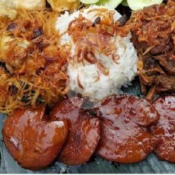 Nasi Uduk Jengkol Semur