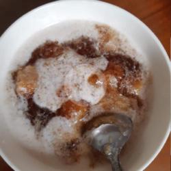 Bubur Sagu Rangi Talas