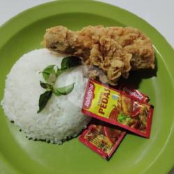 Nasi Ayam Crispy Paha