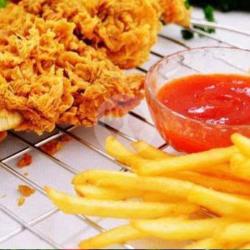 Ayam Crispy French Fries