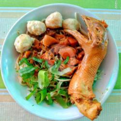 Mie Ayam Jamur Bakso Kepala