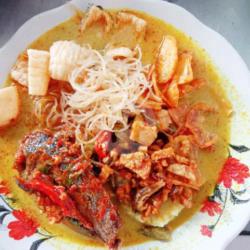 Lontong Syur Pake Ikan