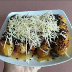 Pisang Bakar Coklat Keju