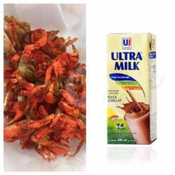 Baby Crab Balado   Susu Ultra Coklat