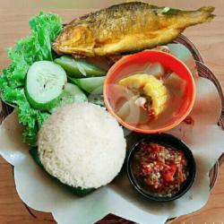 Paket Bandeng Goreng Sambal Mentah