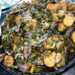 Nasi Anak Ikan Cabe Hijau