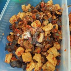 Campur2 Tahu Terong Ikan Asin Balado