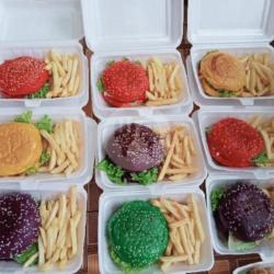 Paket Hemat Burger Beef   Kentang