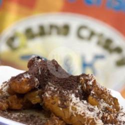 Pisang Crispy Coklat Keju