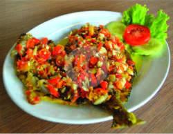 Ikan Bawal Bakar Rica-rica