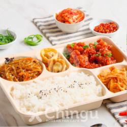 Chingu Bento 3 - Crispy Chicken (spicy)