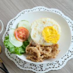 Nasi Kulit Crispy