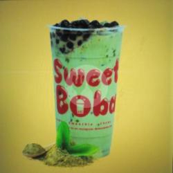 Sweet Japanese Matcha Boba