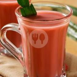 Wedang Susu Jahe Secang (jahe Merah Gula Jawa)