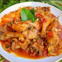 Ayam Saos Padang (lalapan)