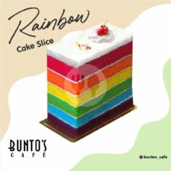 Tart Rainbow Cake Potong