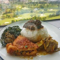 Nasi Telur Dadar Komplit