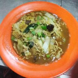 Mie Rebus Spesial : Telor Ati Ampela Baso Ayam