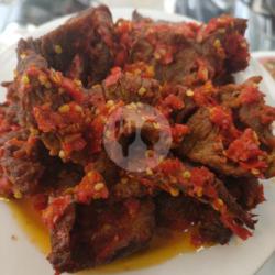 Nasi Dendeng Sapi Balado