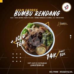 Paket Ayam Geprek Rendang