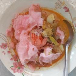 Ketupat Sayur Gulai Rebung Plus Cincang