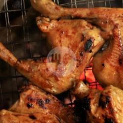 Ayam Bakar Barbeque Bbq   Nasi (potongan Daging Besar)