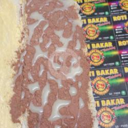 Rotibakar Dancow Coklat   Susu , Bonus Toping Dancow