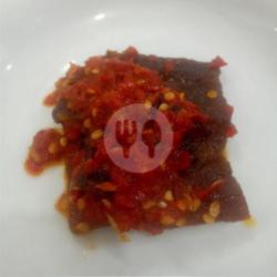 Nasi Dendeng Daging Balado