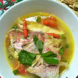Sop Ikan Kakap Merah