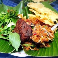 Nasi Pecel Empal Goreng