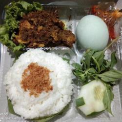 Nasi Ayam Bumbu Bebek Komplitt