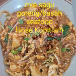 Mie Sagu Kering/ Basah Seafood