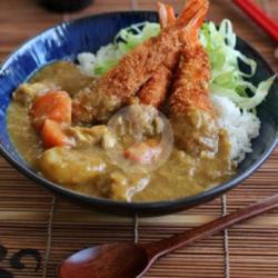 Rice Curry Ebi Furai