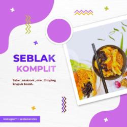 Seblak Komplit Sosis Tempura